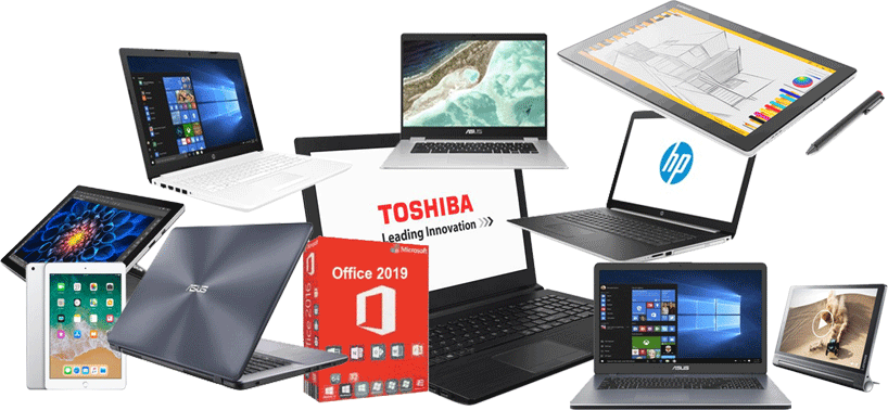 Equipements portables Toshiba / Asus / HP /Apple